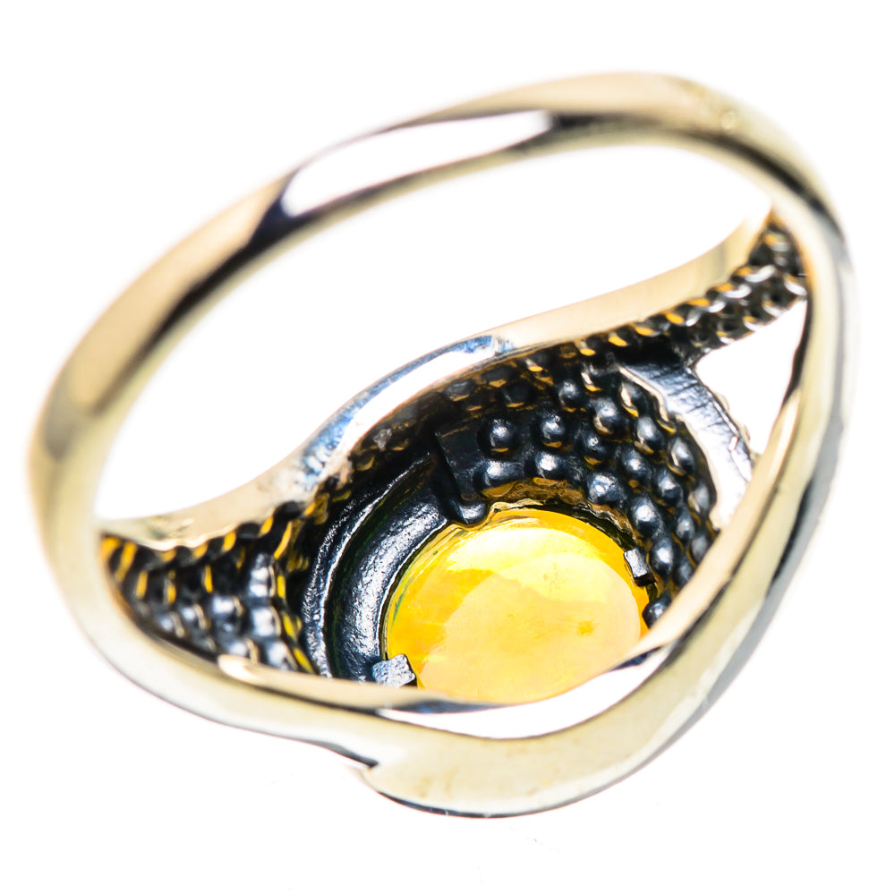 Ethiopian Opal Rings handcrafted by Anasilvercos - RING132370 - Photo 3