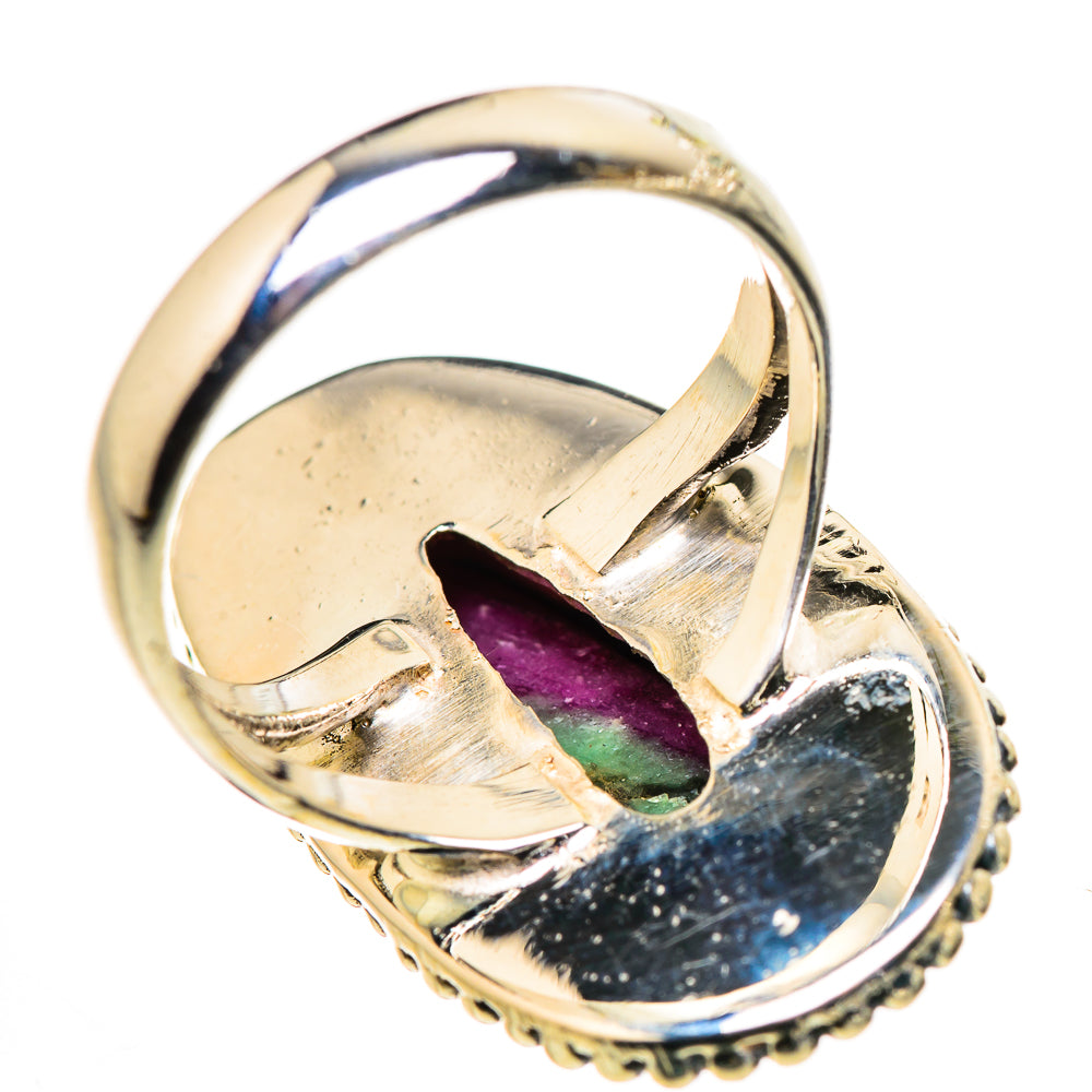 Ruby Zoisite Rings handcrafted by Anasilvercos - RING132388 - Photo 3