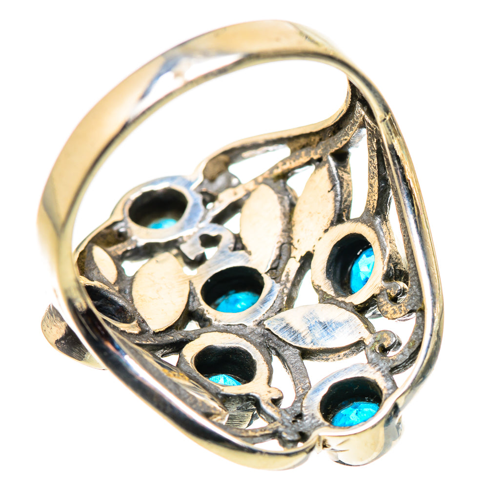 Swiss Blue Topaz Rings handcrafted by Anasilvercos - RING132394 - Photo 3