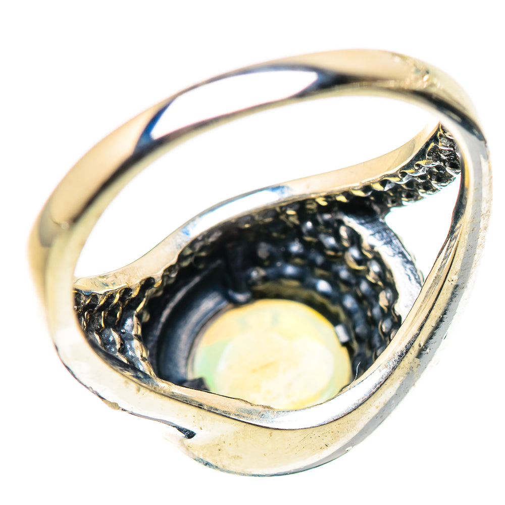 Ethiopian Opal Rings handcrafted by Anasilvercos - RING132409 - Photo 3