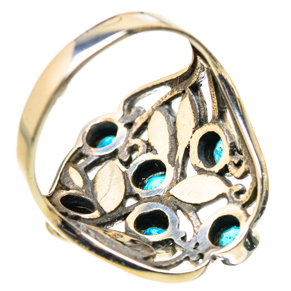 Swiss Blue Topaz Rings handcrafted by Anasilvercos - RING132411 - Photo 3