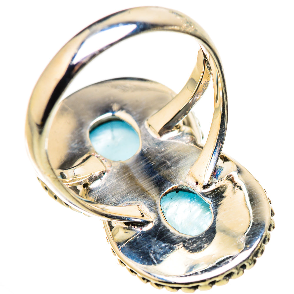 Aquamarine Rings handcrafted by Anasilvercos - RING132412 - Photo 3