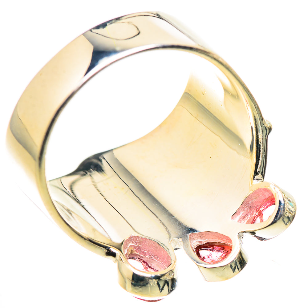 Pink Tourmaline Rings handcrafted by Anasilvercos - RING132438 - Photo 3