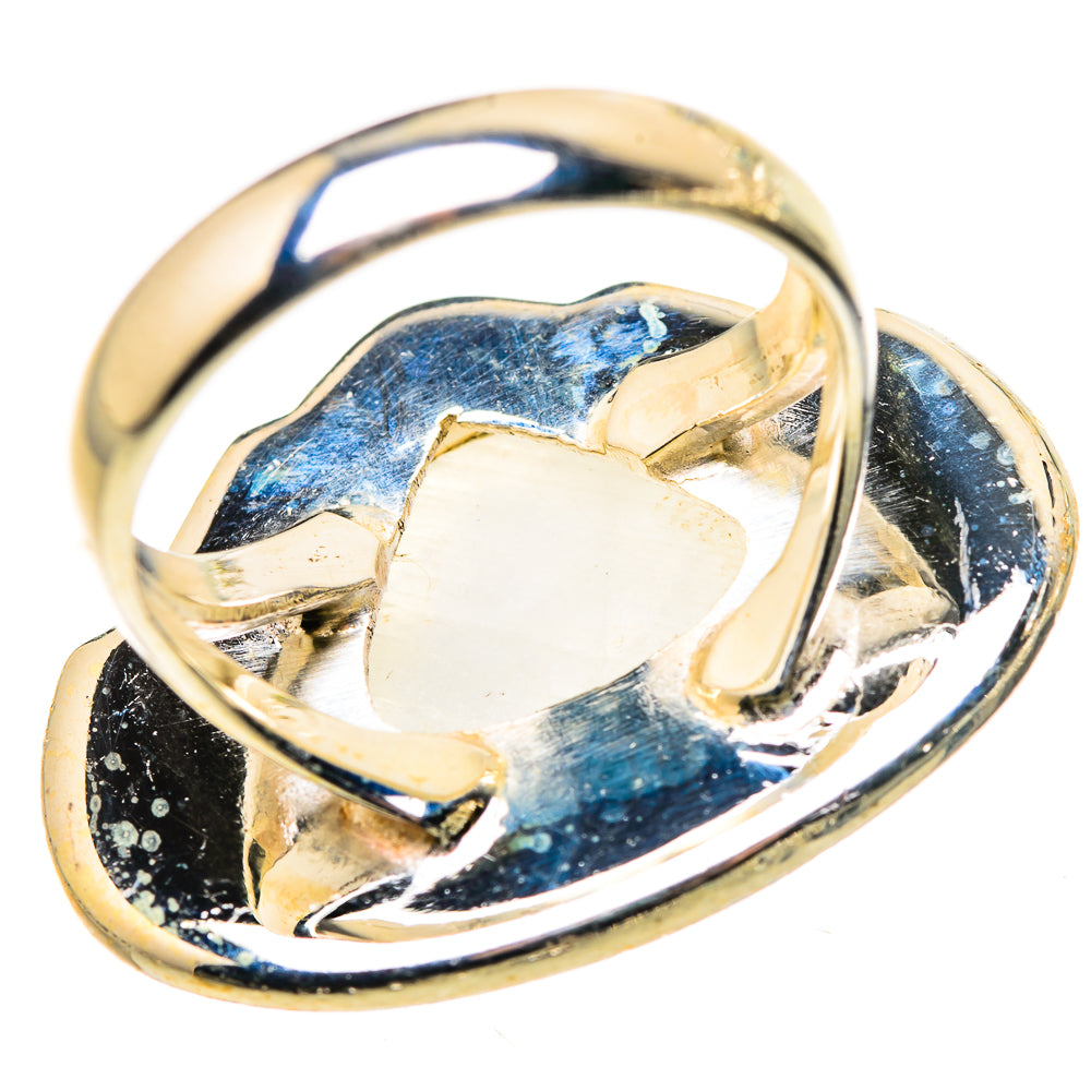 Rainbow Moonstone Rings handcrafted by Anasilvercos - RING132474 - Photo 3