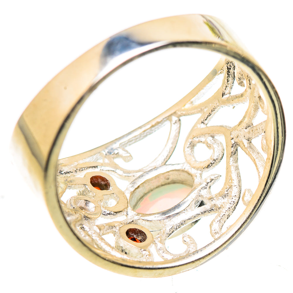 Ethiopian Opal Rings handcrafted by Anasilvercos - RING132491 - Photo 3