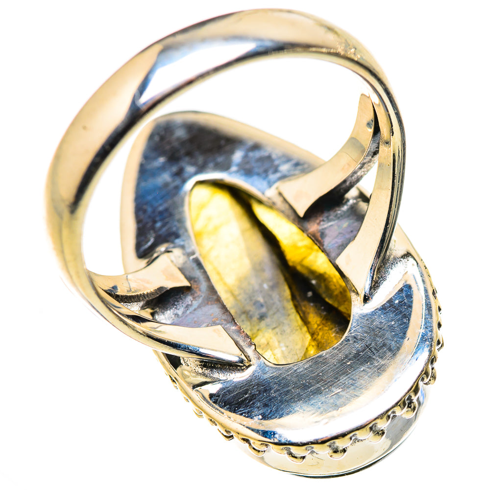 Labradorite Rings handcrafted by Anasilvercos - RING132506 - Photo 3