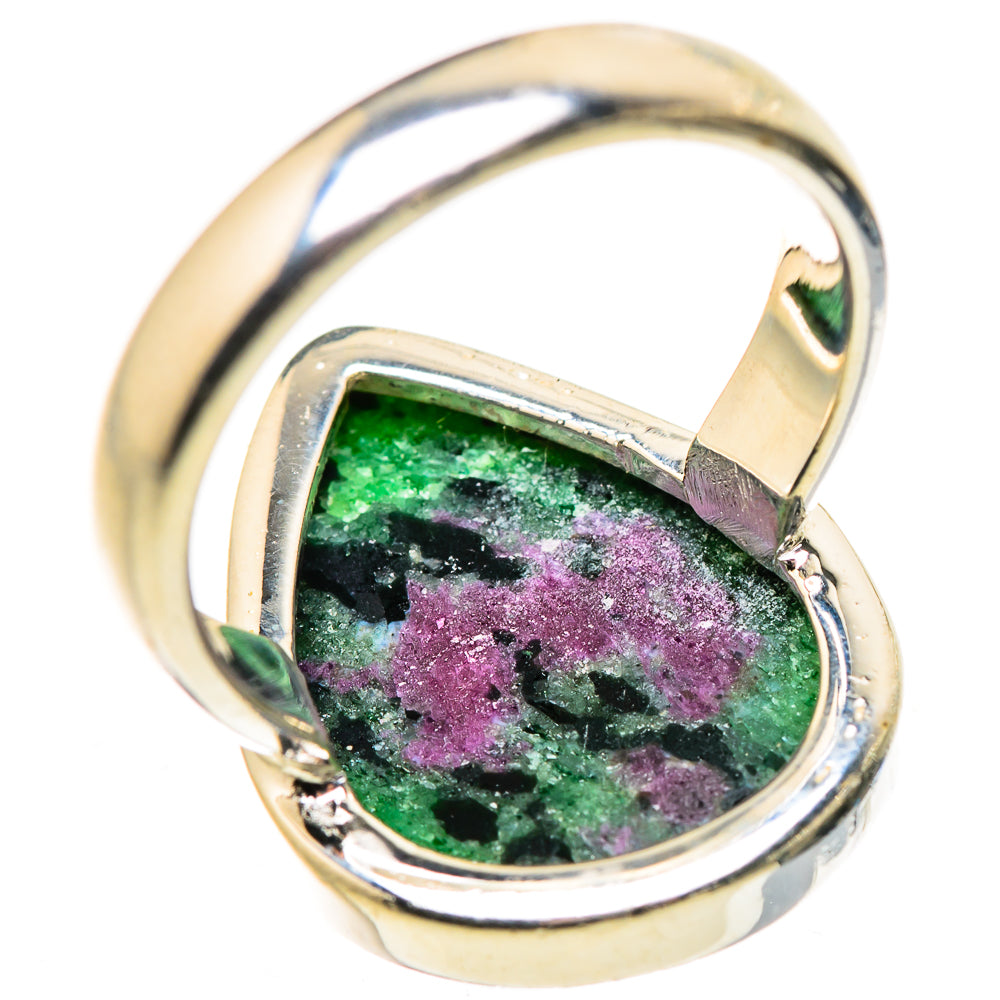 Ruby Zoisite Rings handcrafted by Anasilvercos - RING132507 - Photo 3