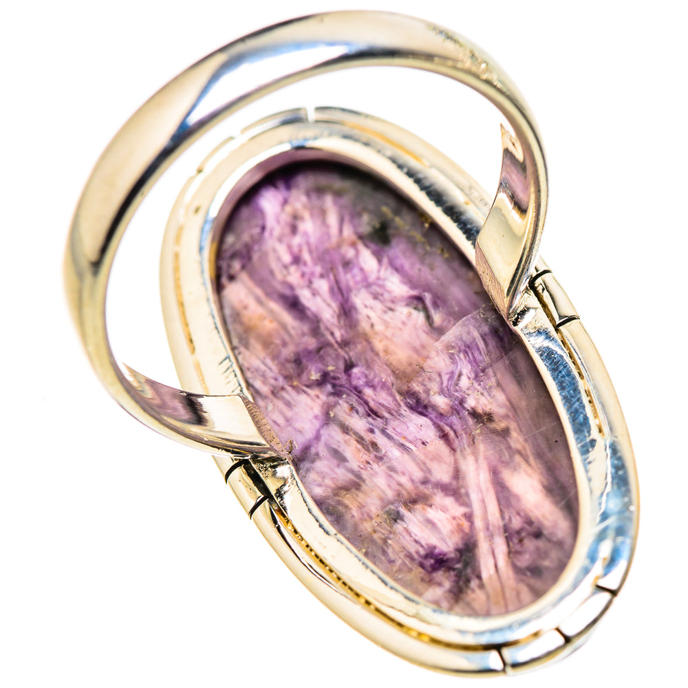 Charoite Rings handcrafted by Anasilvercos - RING132532 - Photo 3