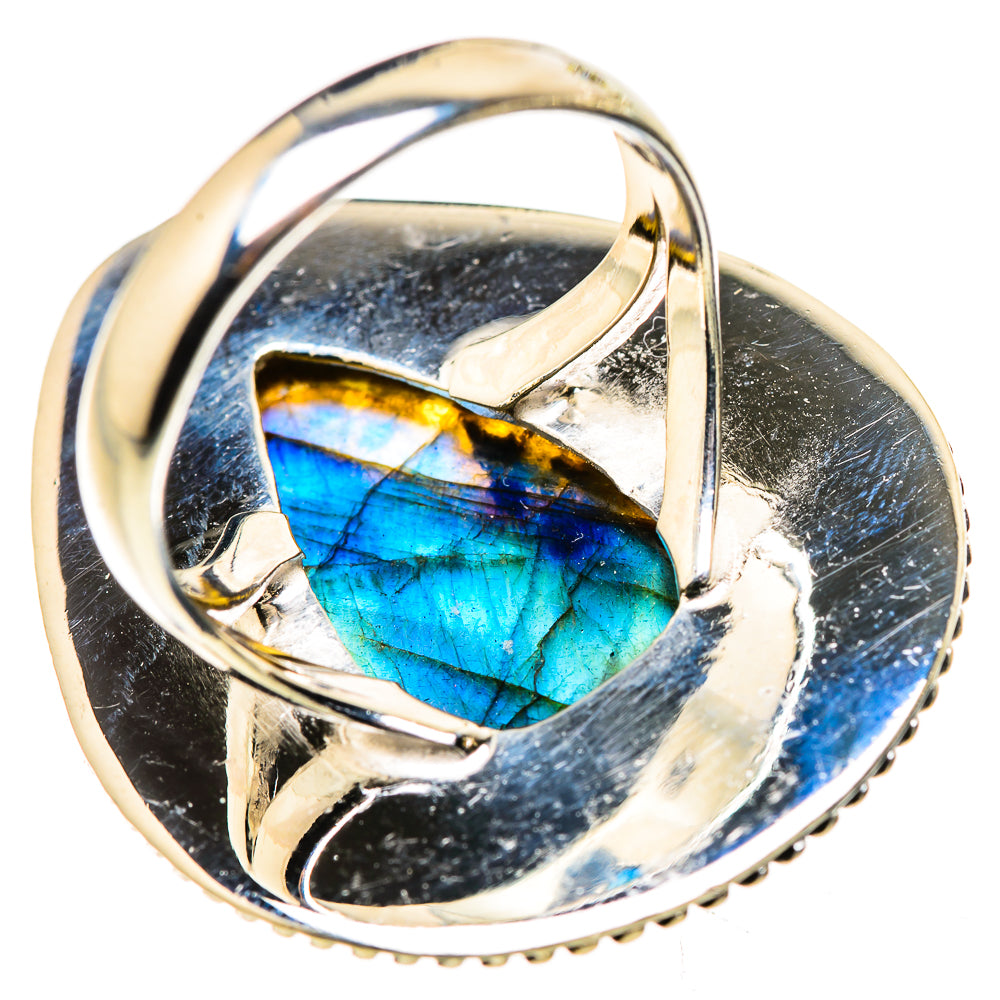 Labradorite Rings handcrafted by Anasilvercos - RING132548 - Photo 3