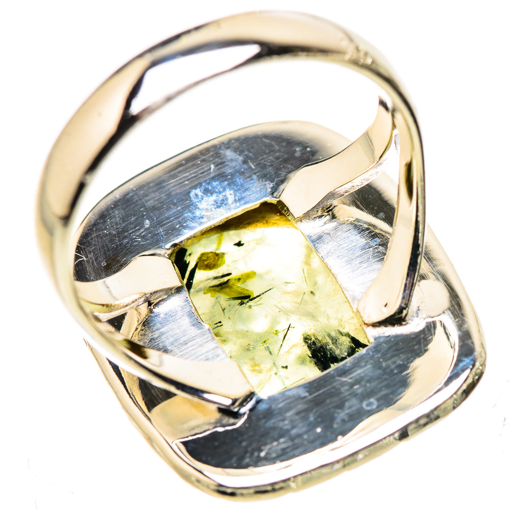 Prehnite Rings handcrafted by Anasilvercos - RING132566 - Photo 3