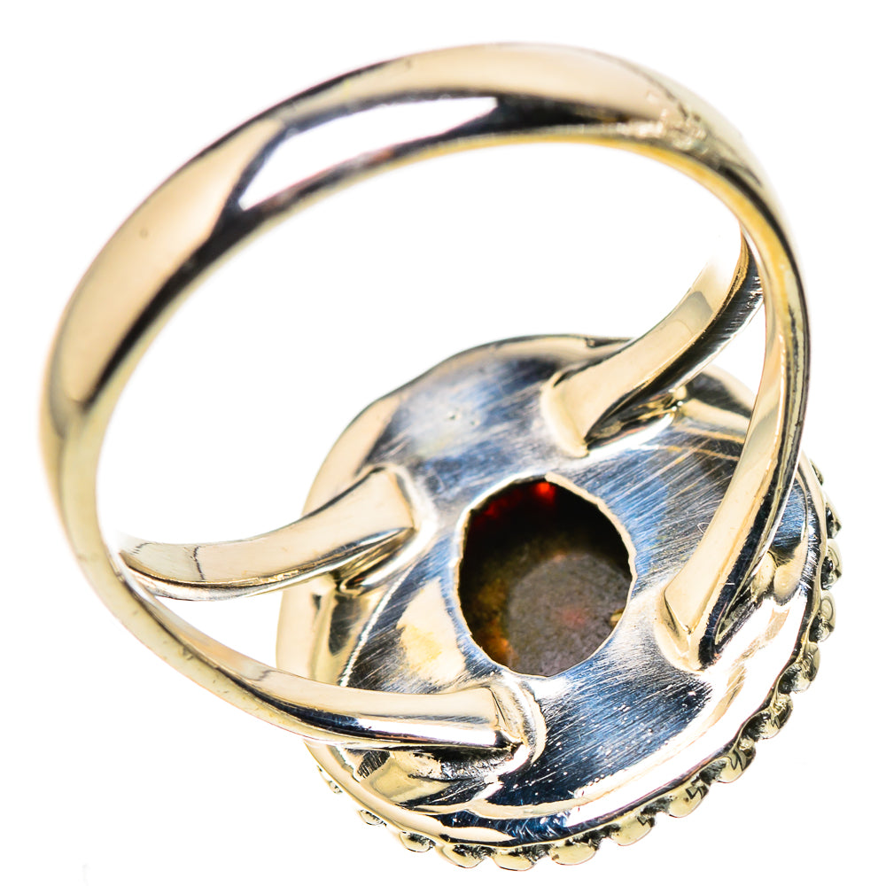 Mexican Fire Agate Rings handcrafted by Anasilvercos - RING132585 - Photo 3