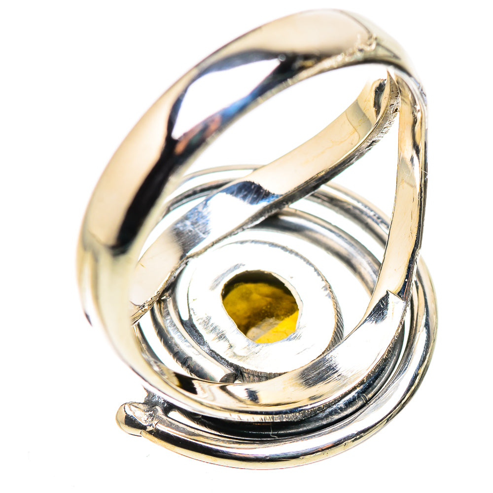 Green Tourmaline Rings handcrafted by Anasilvercos - RING132586 - Photo 3