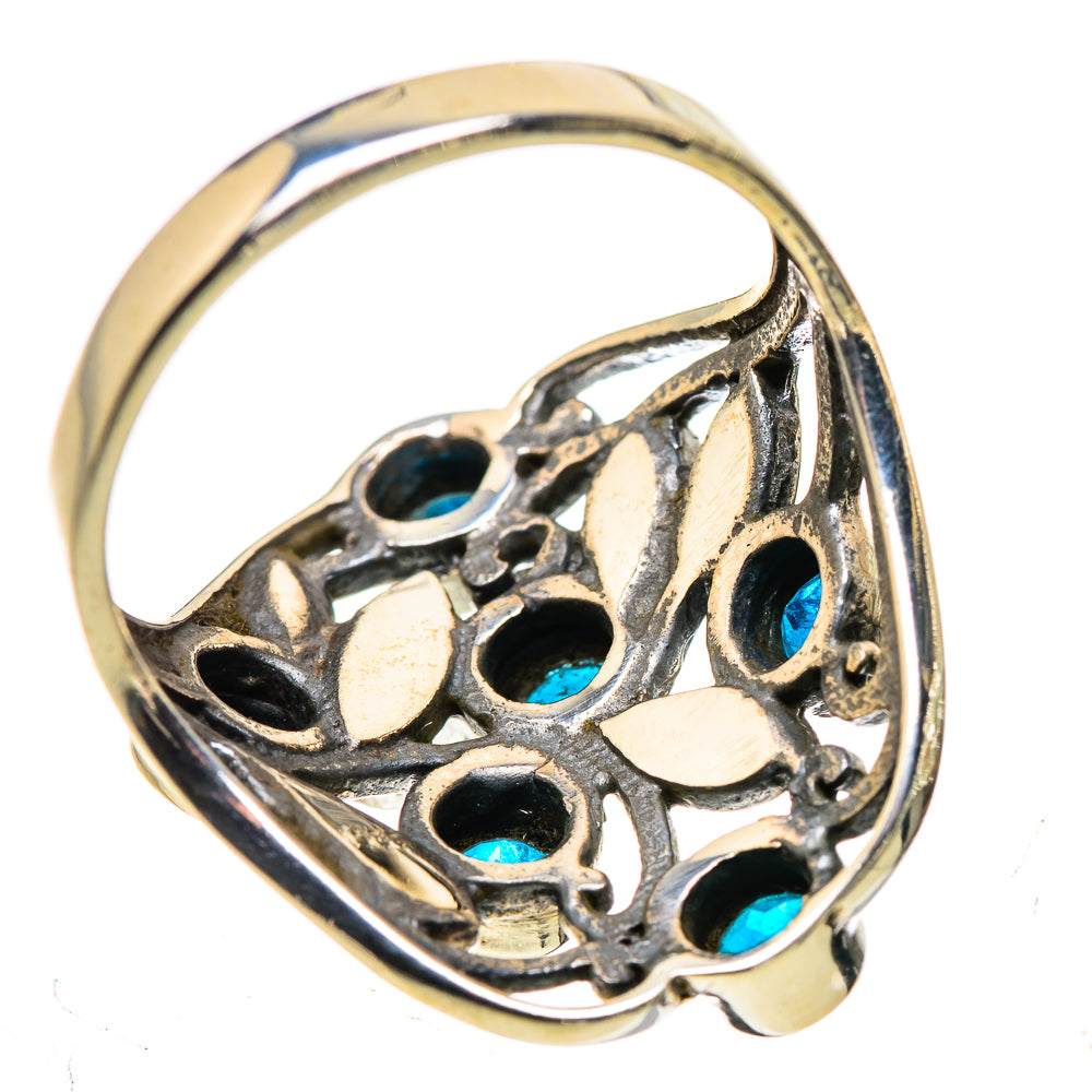 Swiss Blue Topaz Rings handcrafted by Anasilvercos - RING132624 - Photo 3