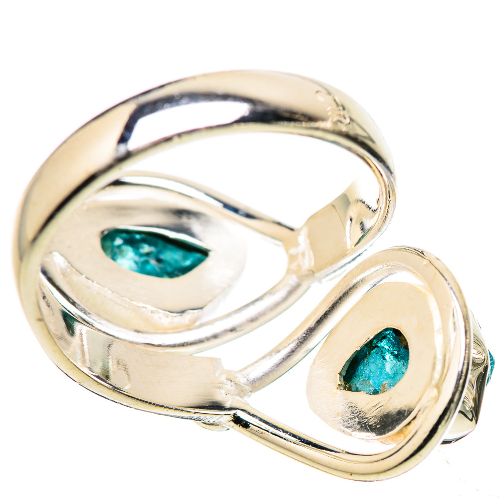 Blue Fluorite Rings handcrafted by Anasilvercos - RING132631 - Photo 3