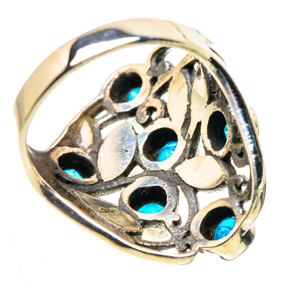 Swiss Blue Topaz Rings handcrafted by Anasilvercos - RING132645 - Photo 3