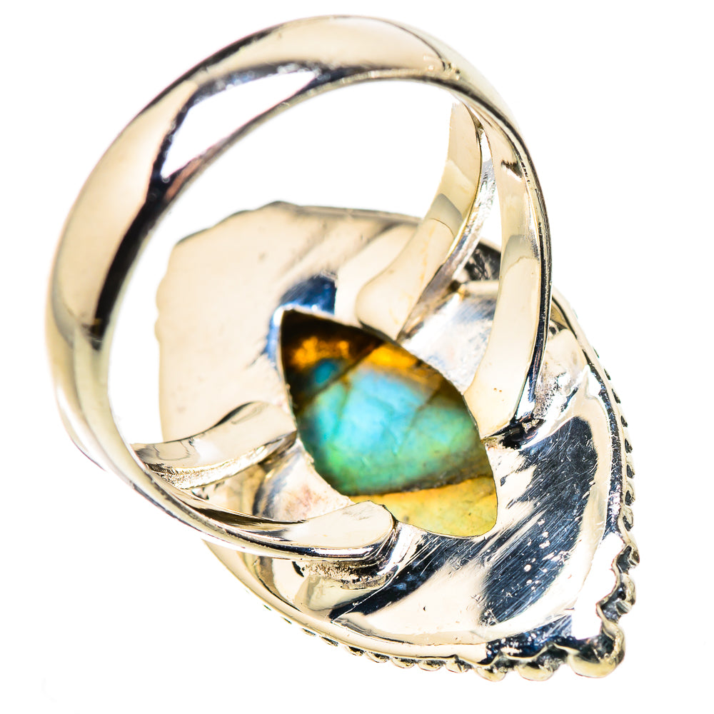 Labradorite Rings handcrafted by Anasilvercos - RING132672 - Photo 3