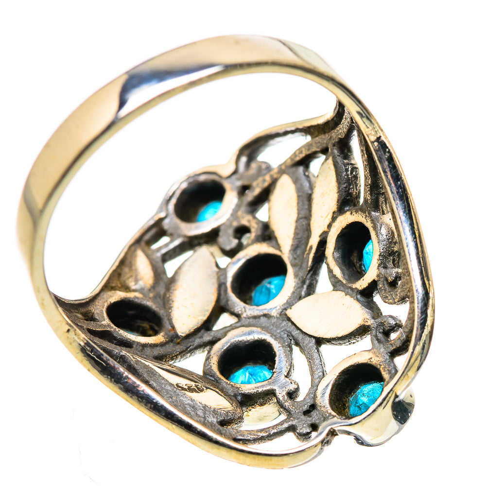 Swiss Blue Topaz Rings handcrafted by Anasilvercos - RING132690 - Photo 3