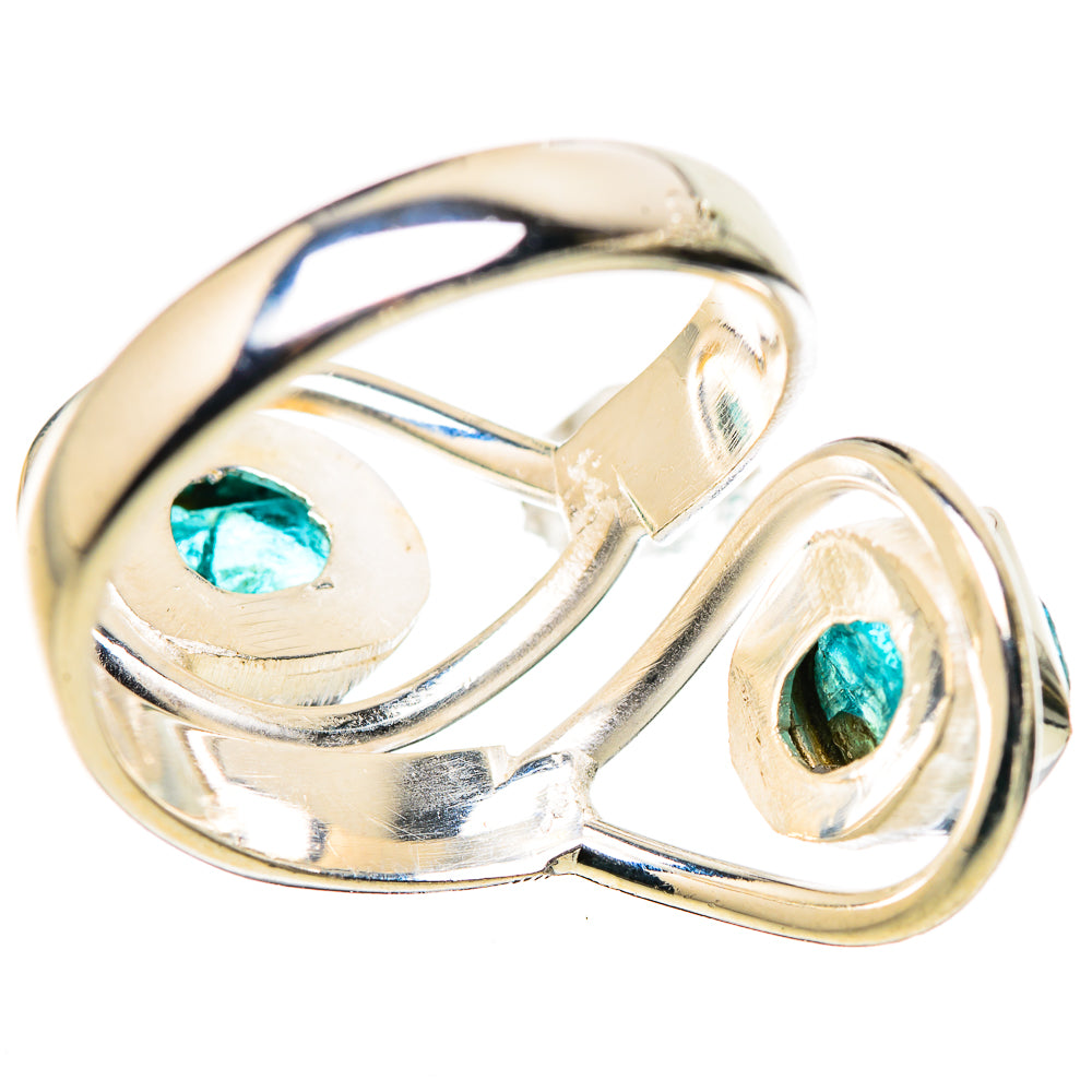 Blue Fluorite Rings handcrafted by Anasilvercos - RING132691 - Photo 3