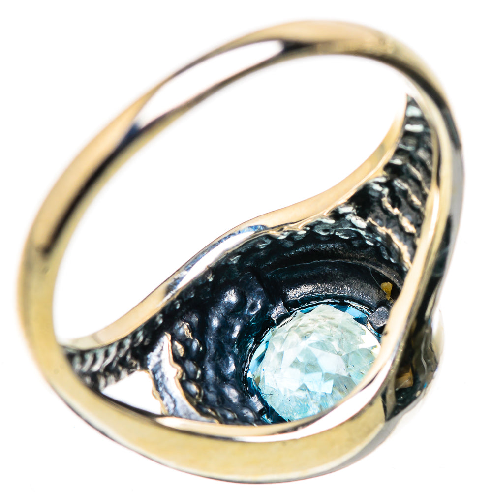 Blue Topaz Rings handcrafted by Anasilvercos - RING132692 - Photo 3