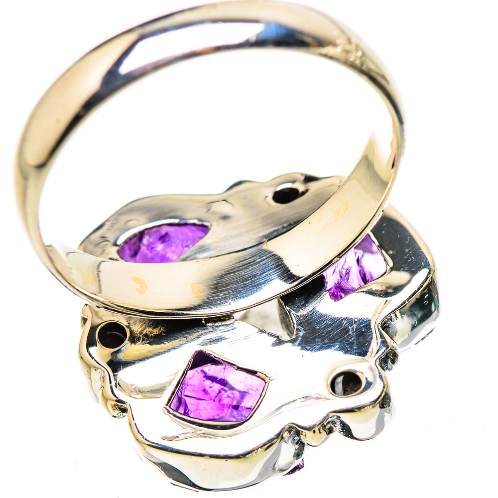 Amethyst Rings handcrafted by Anasilvercos - RING132702 - Photo 3