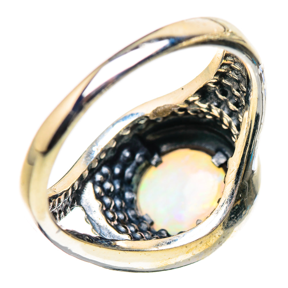 Ethiopian Opal Rings handcrafted by Anasilvercos - RING132705 - Photo 3