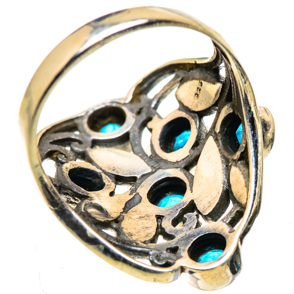 Swiss Blue Topaz Rings handcrafted by Anasilvercos - RING132709 - Photo 3