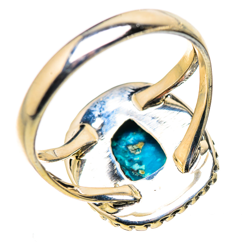 Malachite In Chrysocolla Rings handcrafted by Anasilvercos - RING132711 - Photo 3