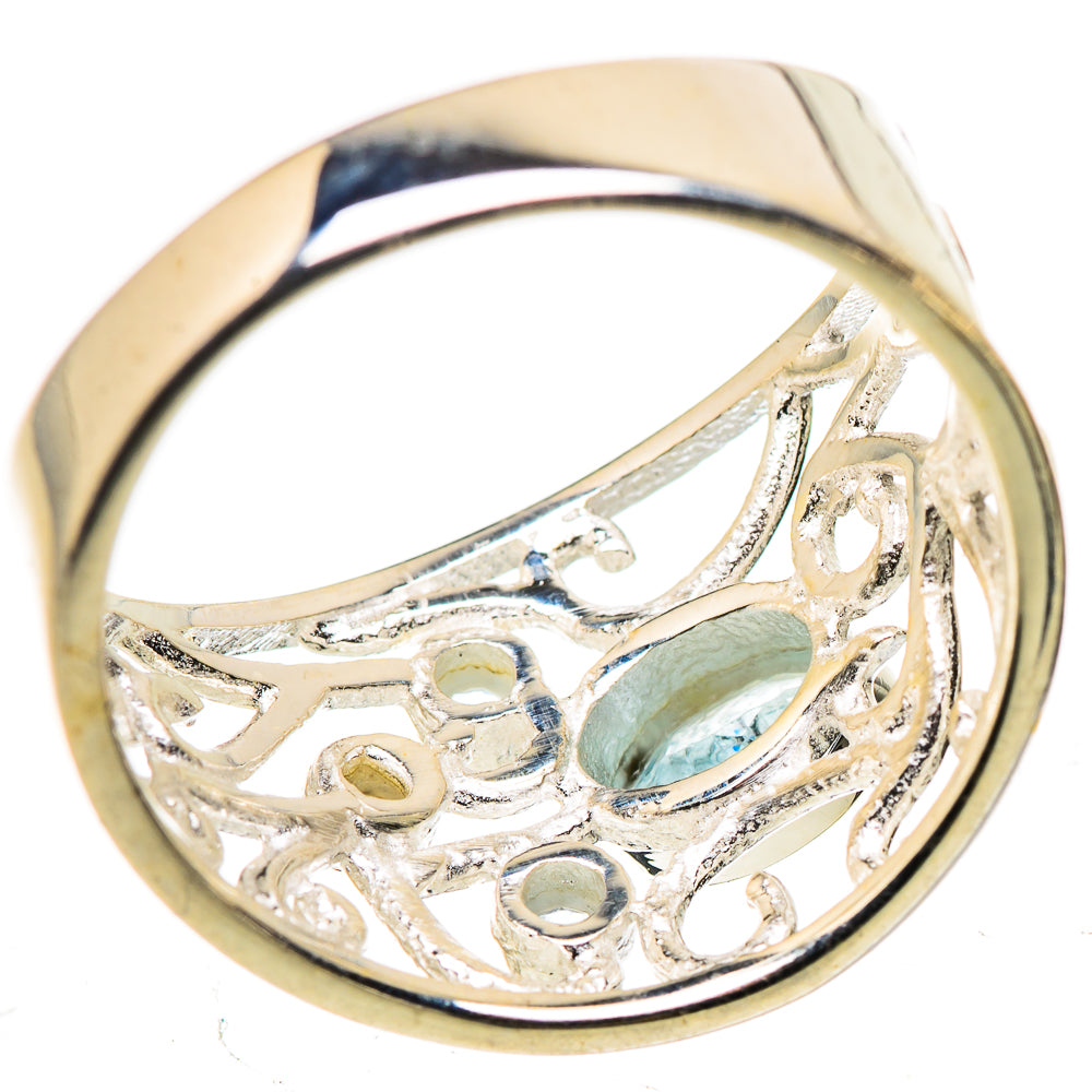 Blue Topaz Rings handcrafted by Anasilvercos - RING132713 - Photo 3