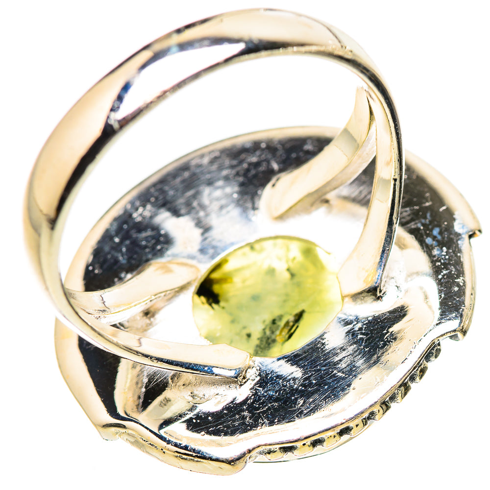Prehnite Rings handcrafted by Anasilvercos - RING132722 - Photo 3