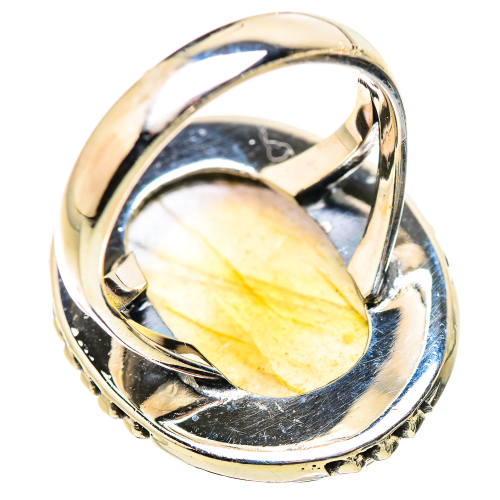Labradorite Rings handcrafted by Anasilvercos - RING132725 - Photo 3