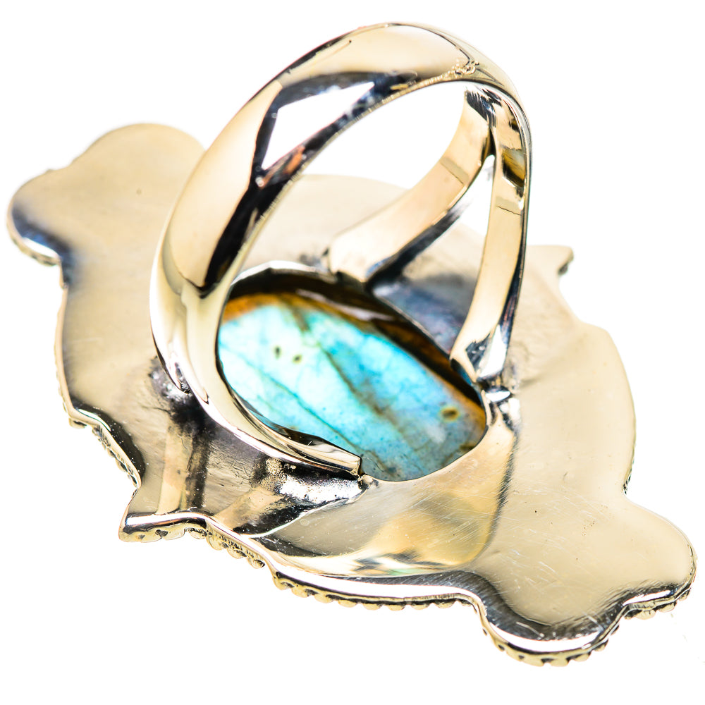 Labradorite Rings handcrafted by Anasilvercos - RING132748 - Photo 3