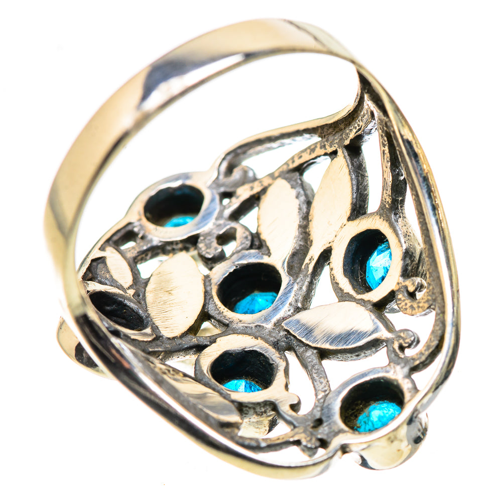 Swiss Blue Topaz Rings handcrafted by Anasilvercos - RING132765 - Photo 3
