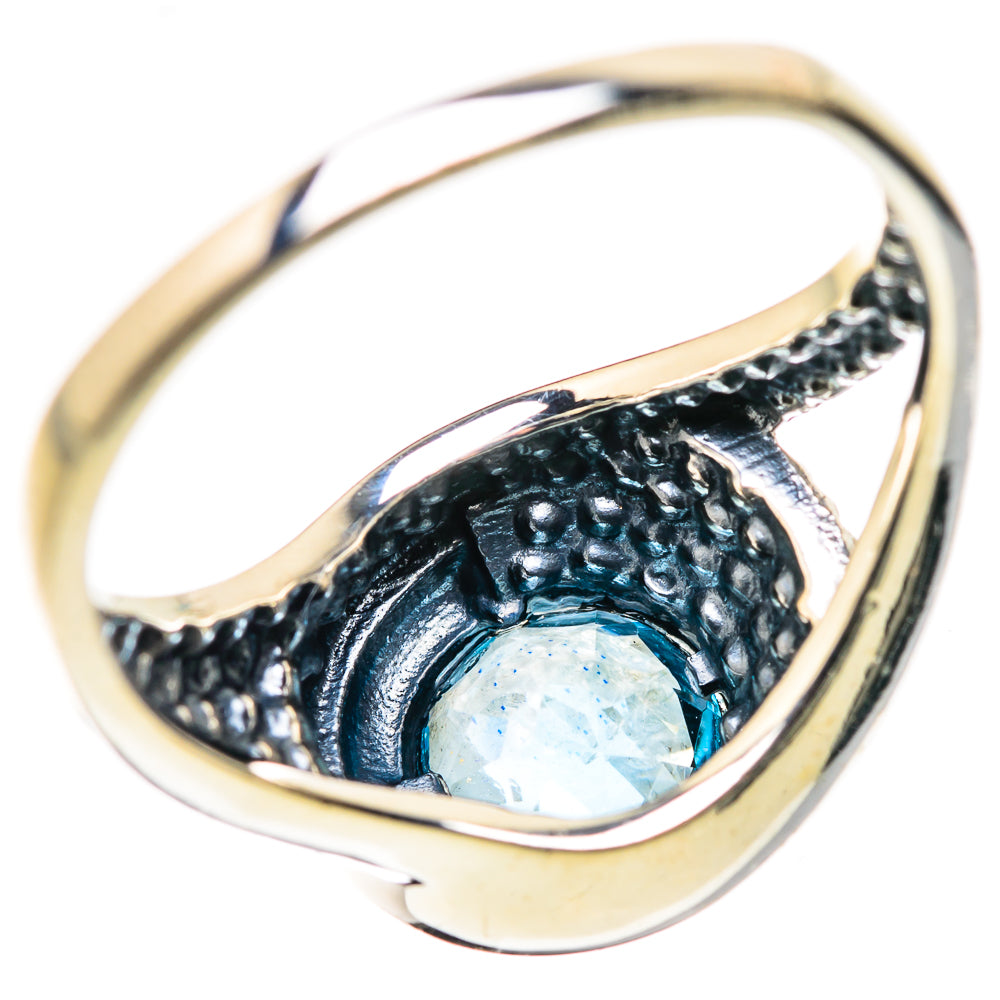 Blue Topaz Rings handcrafted by Anasilvercos - RING132770 - Photo 3