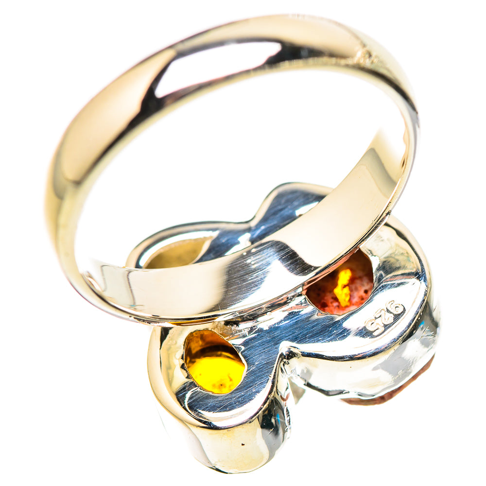 Mexican Fire Opal Rings handcrafted by Anasilvercos - RING132786 - Photo 3