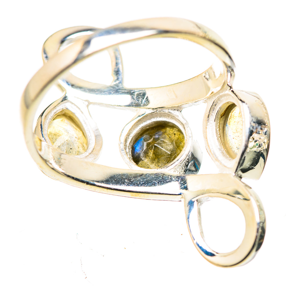 Labradorite Rings handcrafted by Anasilvercos - RING132791 - Photo 3