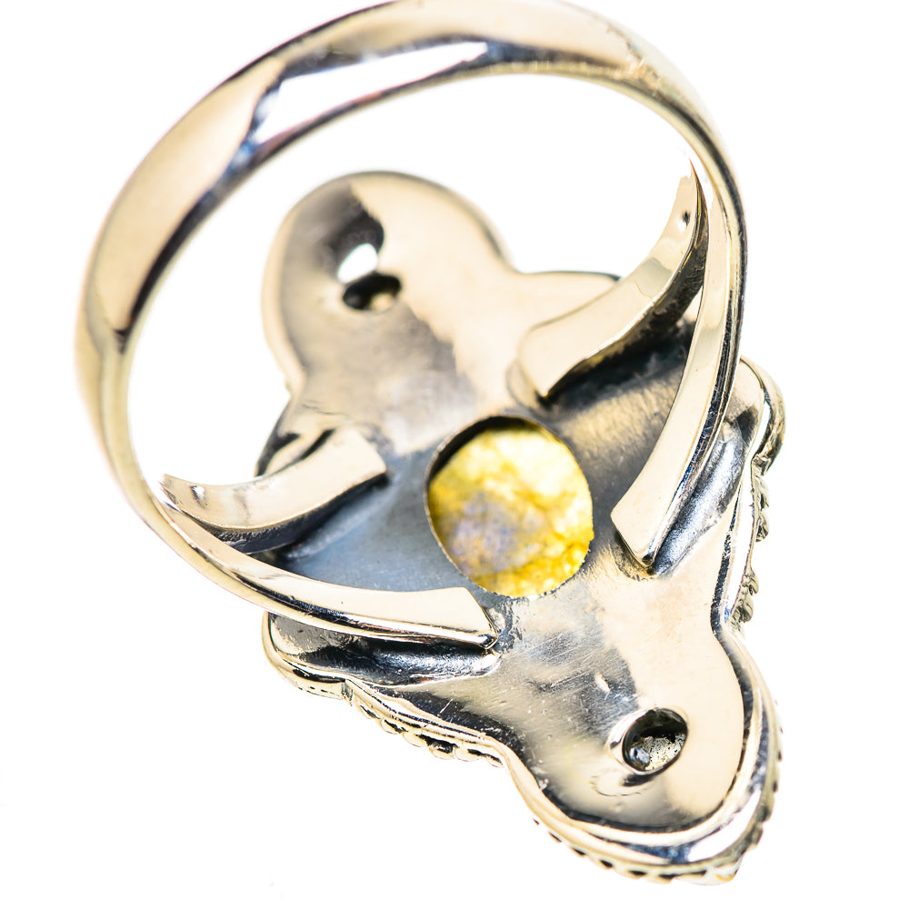 Labradorite Rings handcrafted by Anasilvercos - RING132797 - Photo 3