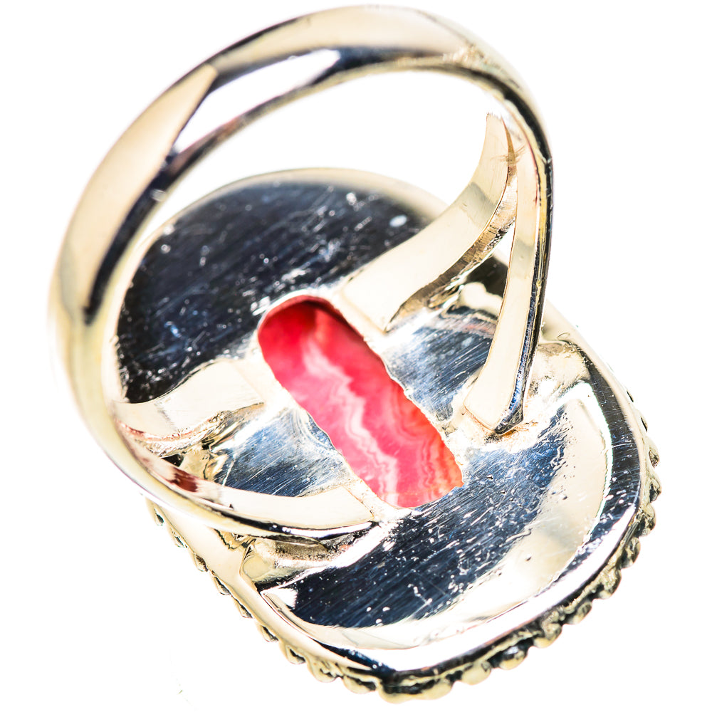 Rhodochrosite Rings handcrafted by Anasilvercos - RING132805 - Photo 3