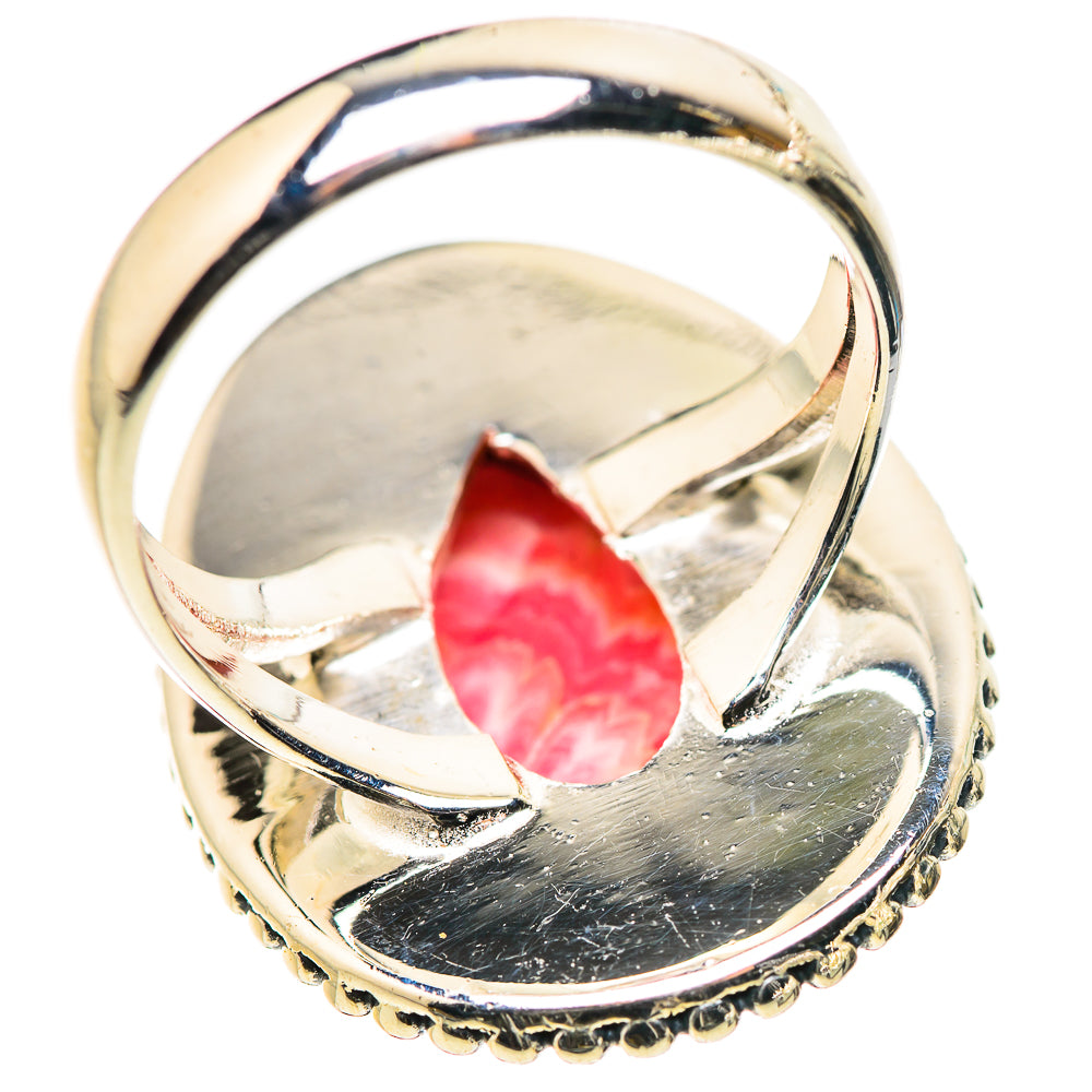 Rhodochrosite Rings handcrafted by Anasilvercos - RING132806 - Photo 3