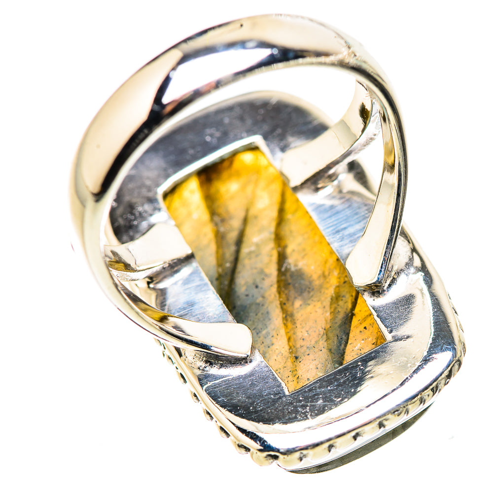 Labradorite Rings handcrafted by Anasilvercos - RING132816 - Photo 3