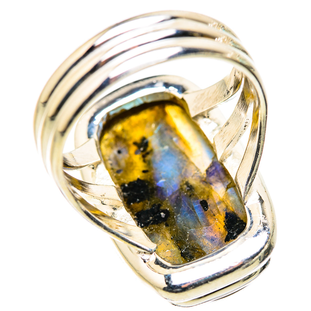 Labradorite Rings handcrafted by Anasilvercos - RING132819 - Photo 3