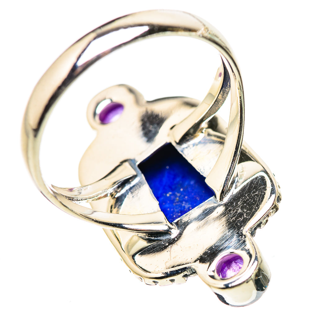 Lapis Lazuli Rings handcrafted by Anasilvercos - RING132825 - Photo 3