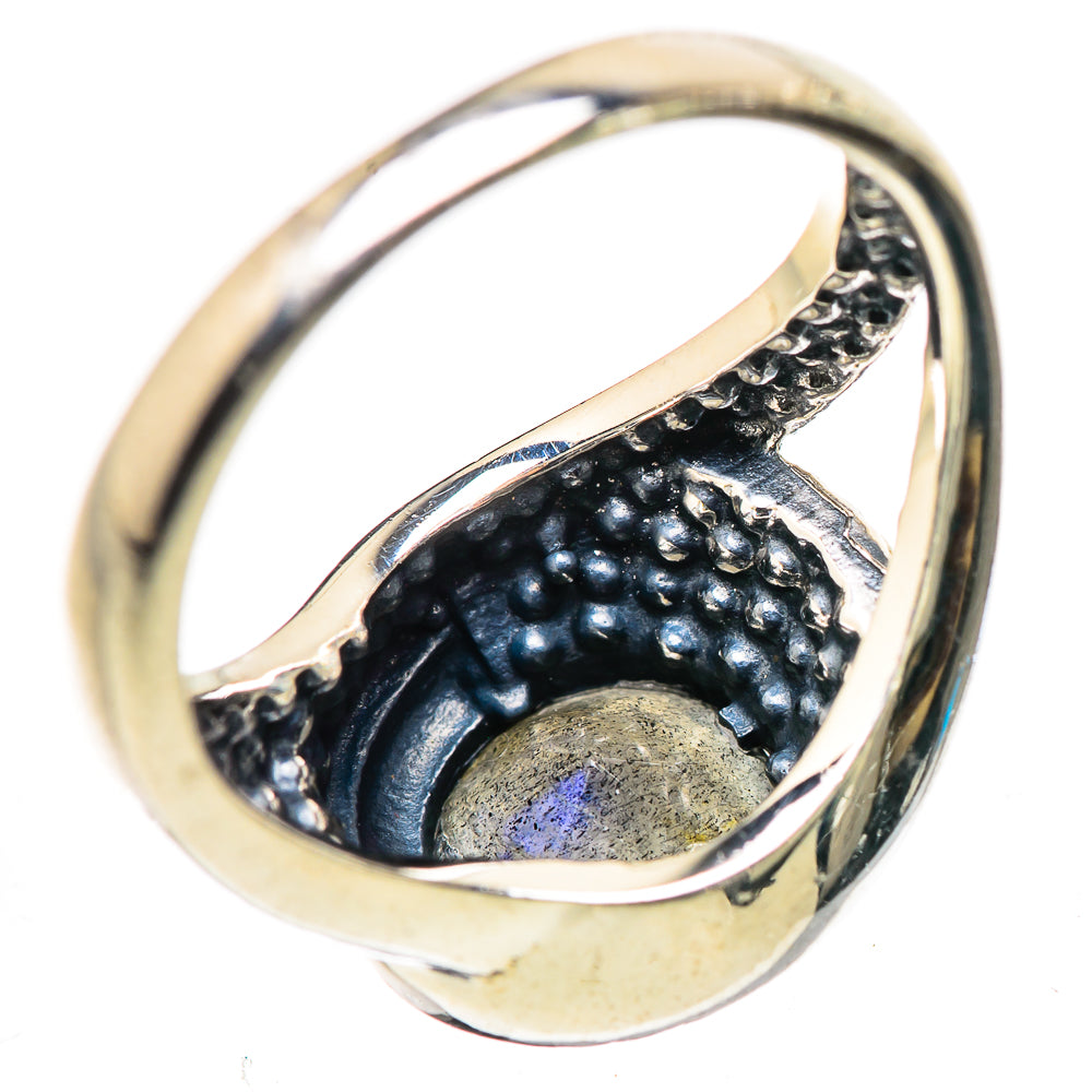 Labradorite Rings handcrafted by Anasilvercos - RING132828 - Photo 3