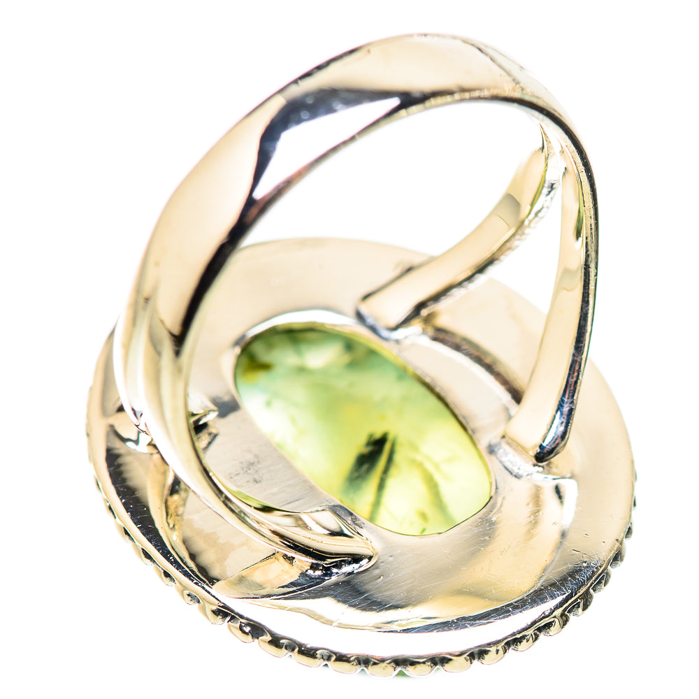 Prehnite Rings handcrafted by Anasilvercos - RING132829 - Photo 3
