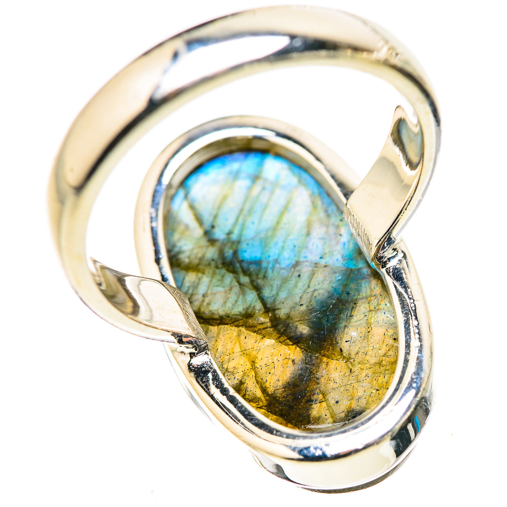 Labradorite Rings handcrafted by Anasilvercos - RING132846 - Photo 3