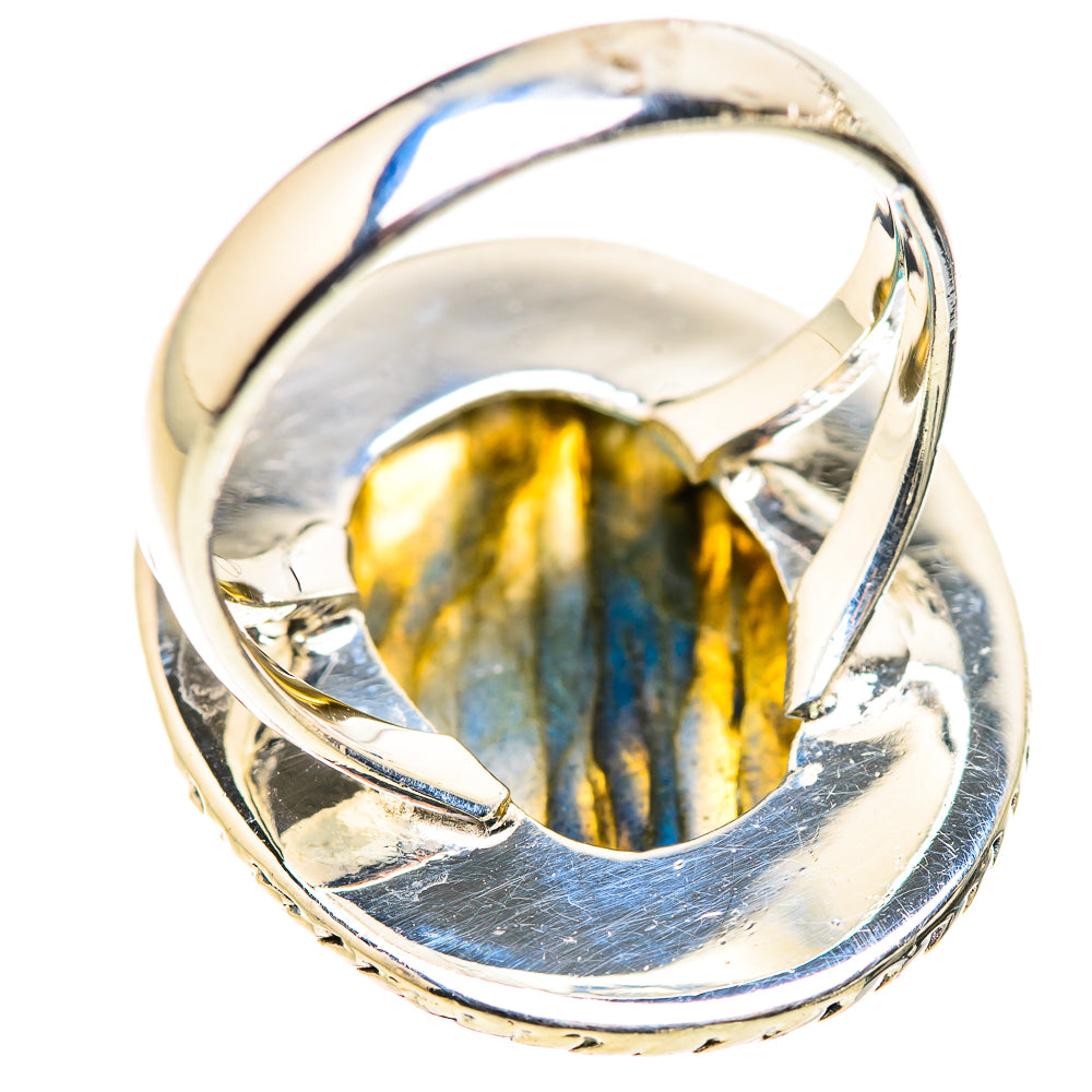 Labradorite Rings handcrafted by Anasilvercos - RING132869 - Photo 3
