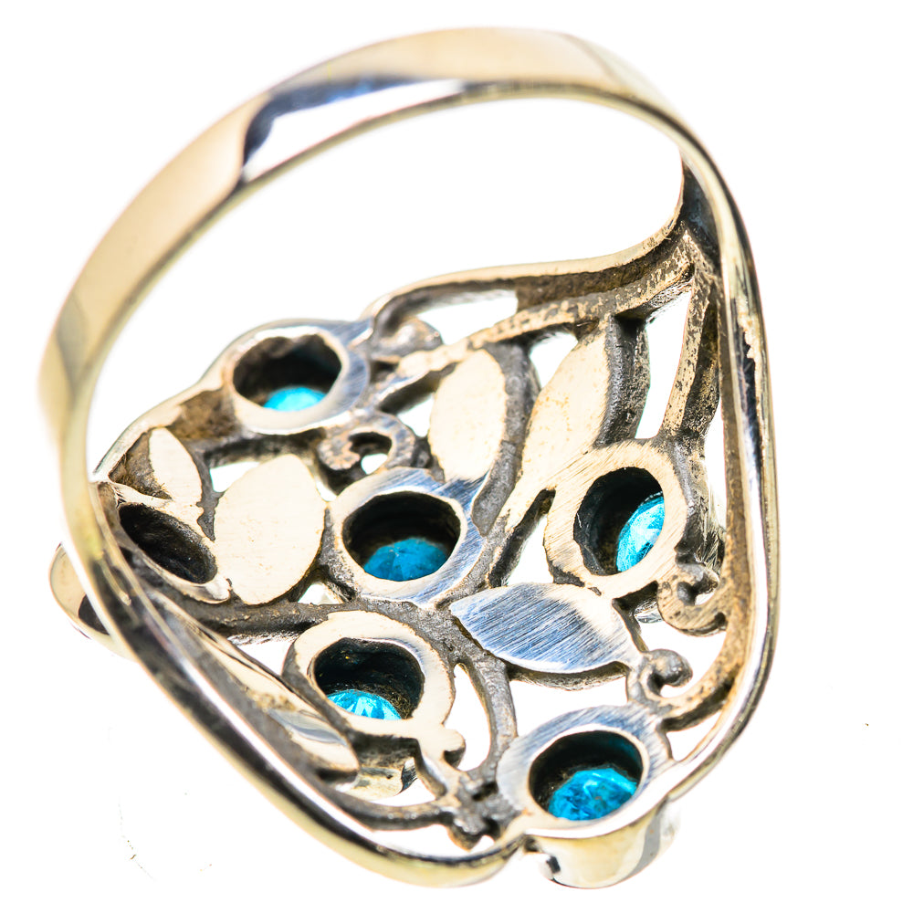 Swiss Blue Topaz Rings handcrafted by Anasilvercos - RING132870 - Photo 3