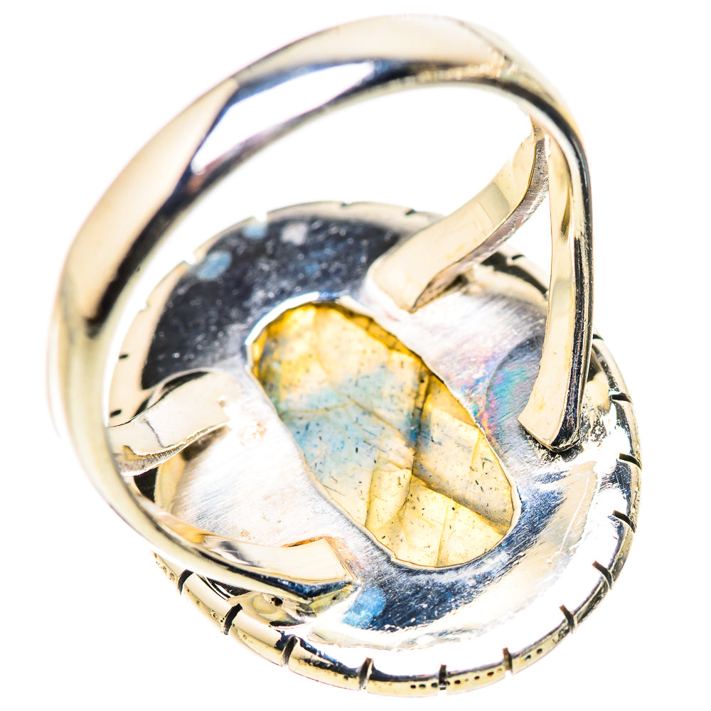 Labradorite Rings handcrafted by Anasilvercos - RING132892 - Photo 3