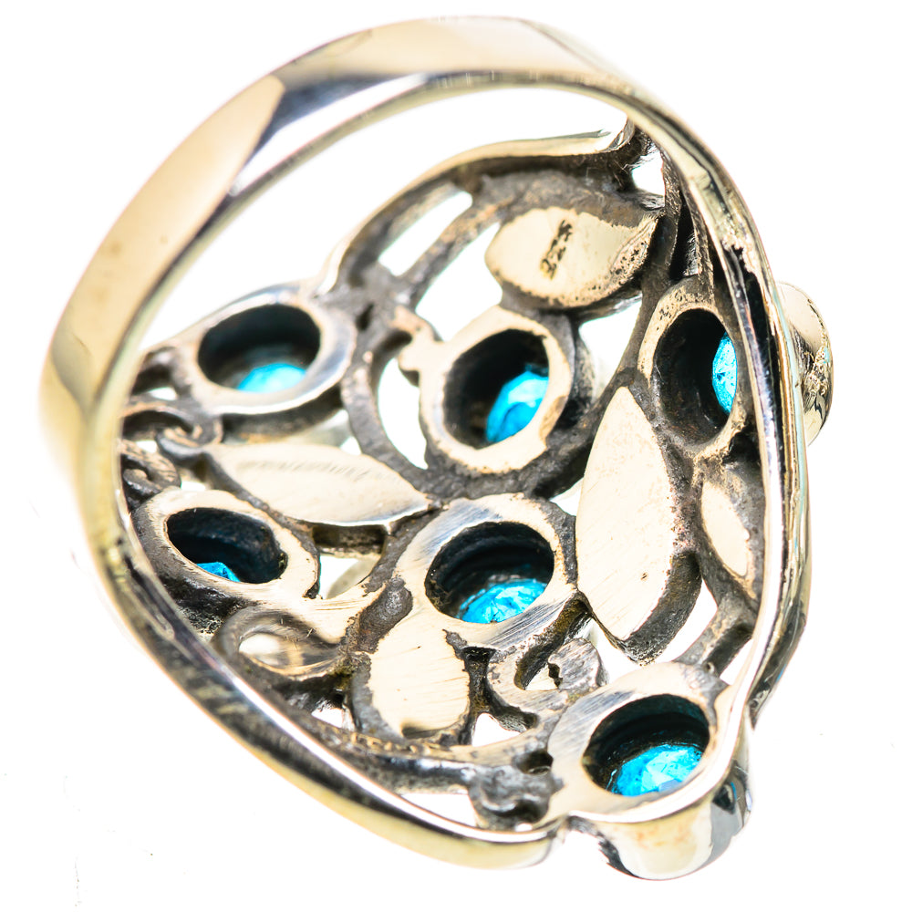 Swiss Blue Topaz Rings handcrafted by Anasilvercos - RING132893 - Photo 3