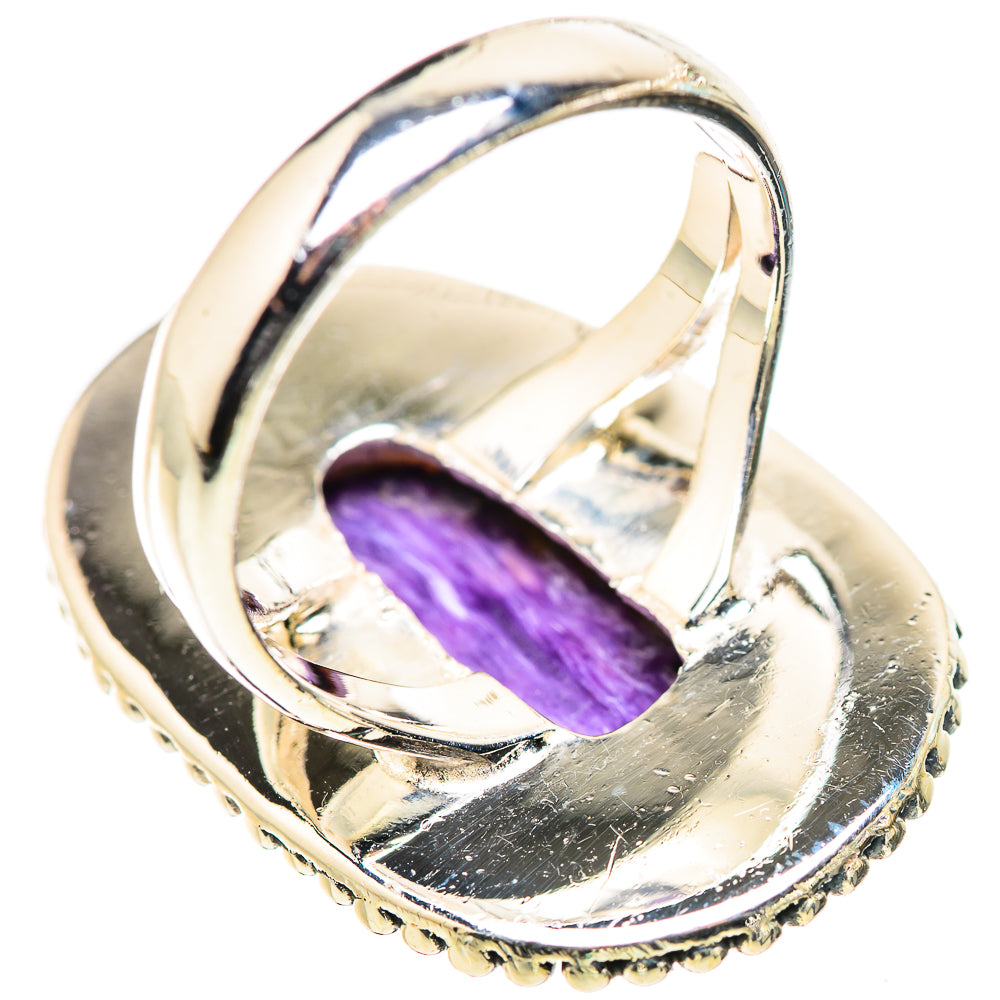Charoite Rings handcrafted by Anasilvercos - RING132912 - Photo 3