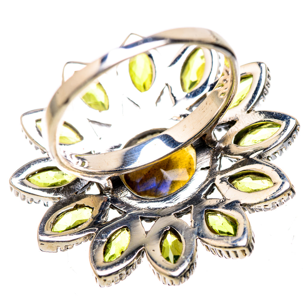Labradorite Rings handcrafted by Anasilvercos - RING132939 - Photo 3